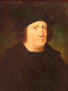 Hans holbein the younger Portrait of an unknown man, supposed effigy of Thomas More. oil painting artist